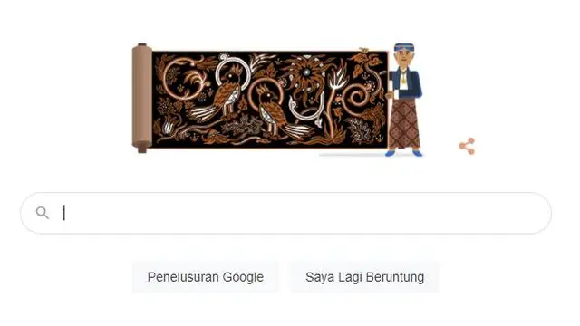 Google Doodle Rayakan Ulang Tahun ke-90 Go Tik Swan. Dok: Google