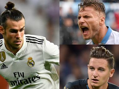 Tahun 2018 bisa dibilang Manchester United mengalami periode yang buruk. Namun jelang transfer tengah musim dibuka, terdapat beberapa calon pemain yang bisa membuat Manchester United lebih baik. (Kolase Foto AFP)