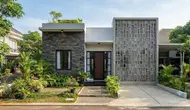 6 Model Fasad Rumah dengan Perpaduan Roster dan Batu Andesit yang Elegan