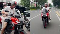 Wulan Guritno boncengan motor dengan kekasih (Instagram @wulanguritno ©2022 Merdeka.com)