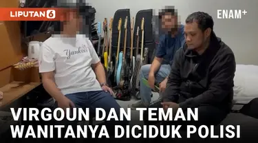Pakai Sabu, Virgoun Diciuk Polisi bersama Temang Wanitanya Berambut Pirang