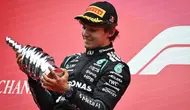 Aksi Kimi Antonelli seusai Menangi F1 GP Belgia 2026 Banjir Pujian