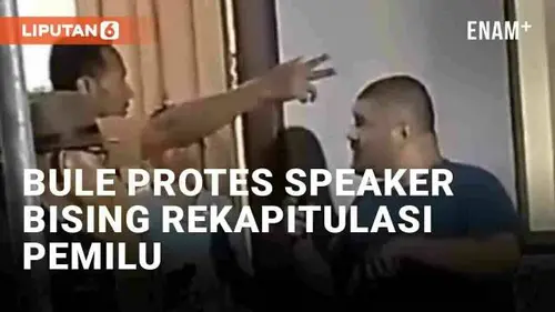 VIDEO: Viral Bule Protes Speaker Bising Rapat Rekapitulasi Pemilu di Malam Hari