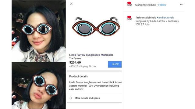 7 Gaya Seleb saat Kenakan Kacamata Nyentrik Ini Bikin Geleng Kepala