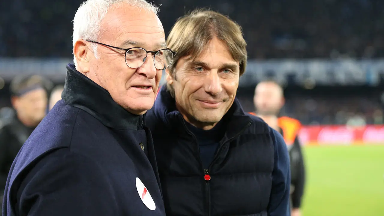 Claudio Ranieri dan Antonio Conte