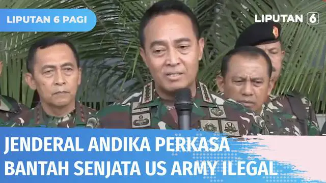 Panglima TNI Jenderal Andika Perkasa membantah satu kontainer berisi senjata milik US Army di Pelabuhan Panjang, Lampung yang disegel Bea Cukai ilegal. Panglima menyebut terjadi kesalahpahaman dan telah diselesaikan.