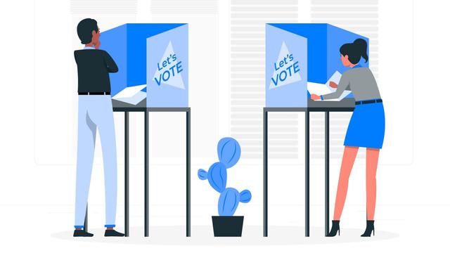 Ilustrasi vote, memilih, pemilu