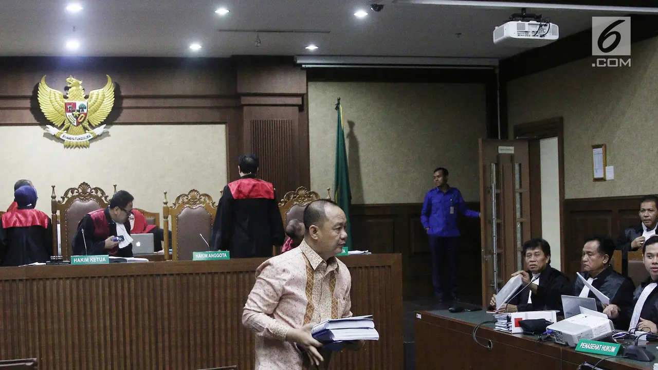 Syafruddin Arsyad Temenggung Jalani Sidang Lanjutan di Tipikor