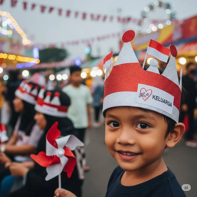 Mahkota Kolaborasi Anak-Dewasa