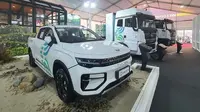 Hadir di GIIAS 2024, Kalista menawarkan jasa sewa kendaraan listrik. (Oto.com)