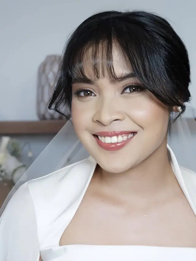 Gregoria Mariska dan Mikha Angelo resmi menikah.