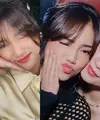 Lihat di sini deretan gaya cantik Fuji yang pamer pose imut.