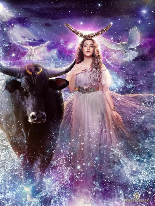 12 Pesona Seleb Saat Pemotretan Bertema Zodiak Ini Keren Banget