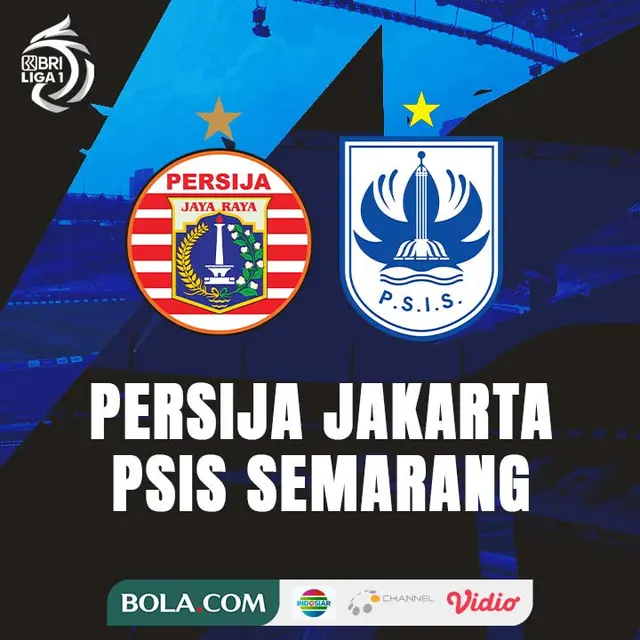 BRI Liga 1 - Persija Jakarta Vs PSIS Semarang
