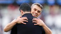 Arsenal meraih kemenangan tipis 1-0 atas West Ham pada pekan ke-36 Premier League 2025/2026 di London Stadium, Minggu (10/5/2026) dini hari WIB. Laga berjalan ketat dan ditentukan di menit-menit akhir. (AP Photo/Ian Walton)