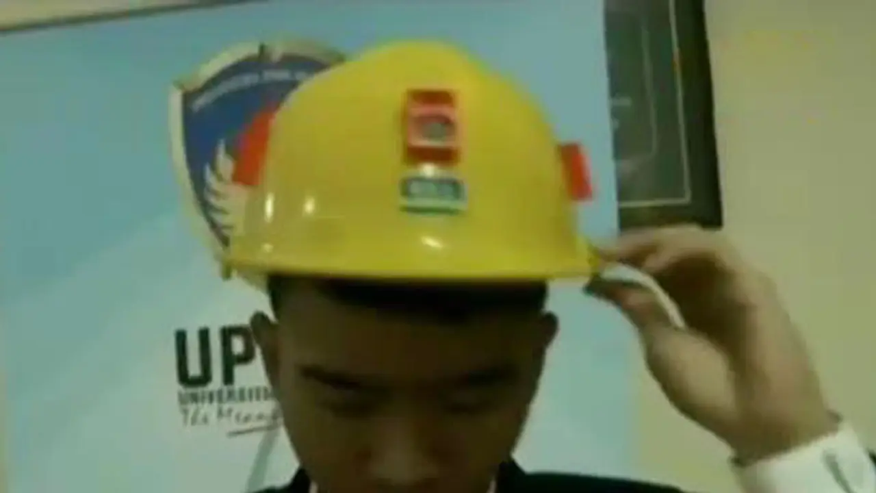  Helm Pintar Pendeteksi Gas Bocor