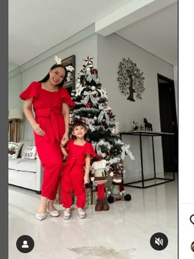 Yuanita Christiani sambut Natal 2022 penuh sukacita (Foto: Instagram yuanitachrist)