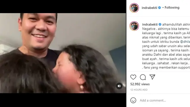Indra Bekti (Foto: Instagram/@indrabekti)
