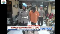 Satu tersangka perempuan tertangkap saat akan menyelundupkan 100 lebih butir psikotropika jenis hexymer.