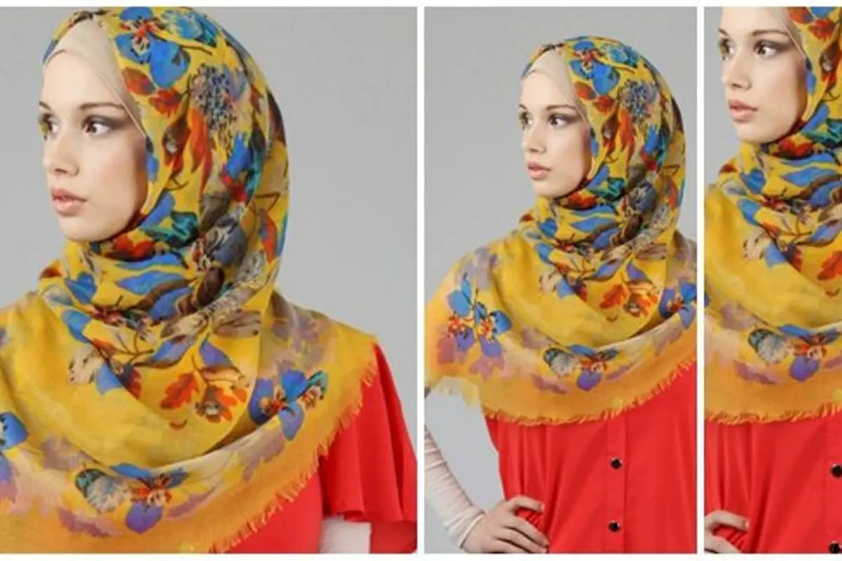 Hijab Motif Floral, Bikin Penampilan Fun Sepanjang Hari