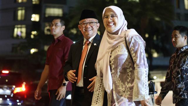 Presiden Prabowo dan Jajaran Menteri Kabinet Merah Putih Hadiri Resepsi Pernikahan El Rumi Syifa Hadju