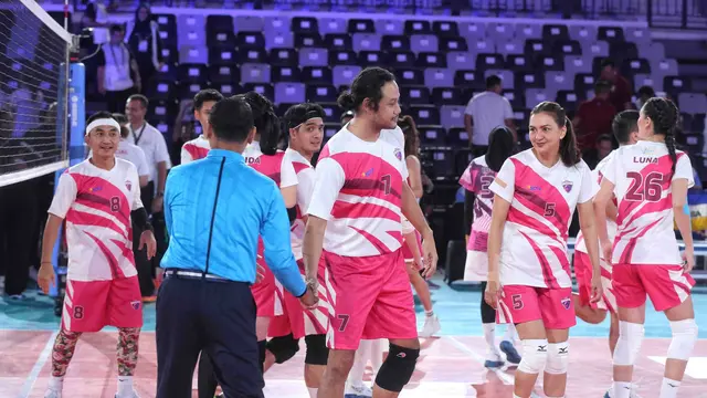 Fun Volleyball Celebrity Match (Fimela/Adrian Putra)