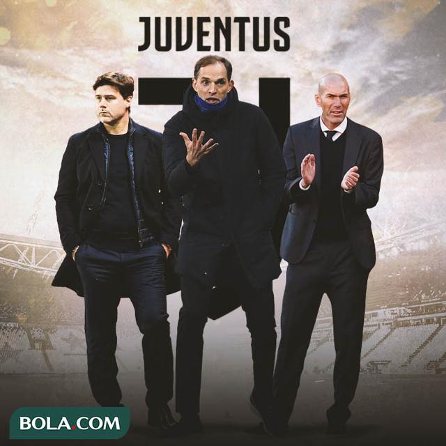 Juventus - Mauricio Pochettino, Thomas Tuchel, Zinedine Zidane