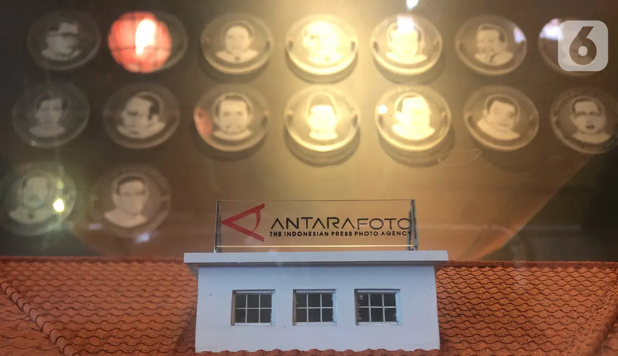 Diorama di Galeri Foto Jurnalistik Antara (GFJA), Jalan Antara, Pasar Baru, Jakarta Pusat, Senin (9/3/2020). Gedung bersejarah yang menjadi pemancar kemerdekaan Indonesia pada 17 Agustus 1945 tersebut menjadi polemik di bawah manajemen baru. (Liputan6.com/Immanuel Antonius)