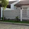 Ide Pagar Roster Modern yang Membuat Rumah Tampak Lebih Rapi/Gemini AI