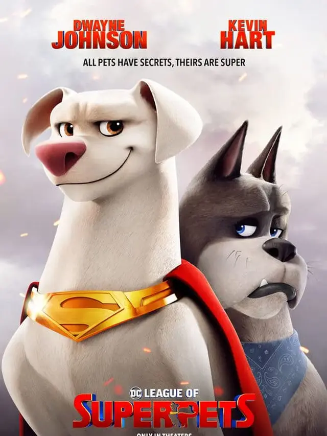 Poster film DC League of Super-Pets. (Foto: Dok. Warner Animation Group/ DC Entertainment/ IMDb)