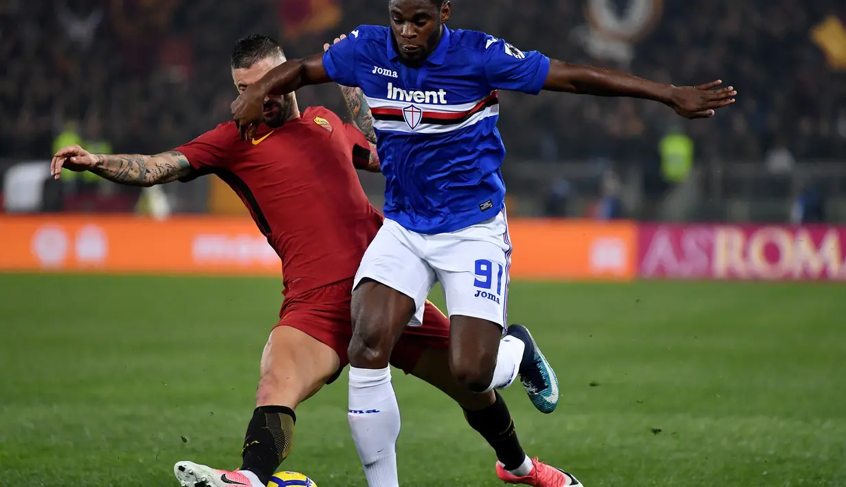 4. Duvan Zapata (Atalanta) – 10 gol dan 3 assist (AFP/Alberto Pizzoli)