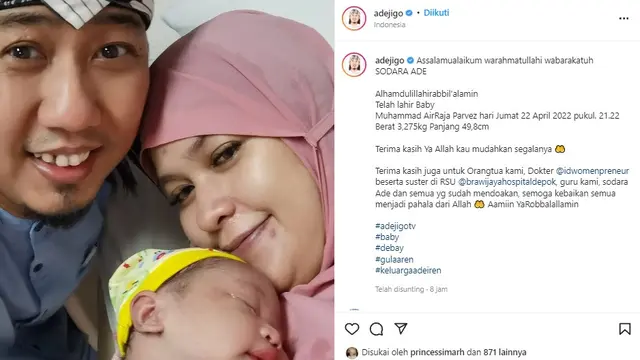 Ade Jigo (Foto: Instagram/@adejigo)