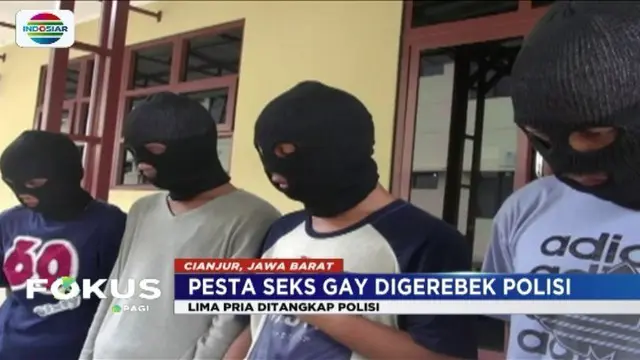 Mencengangkan! 1 dari 5 pelaku pesta seks gay di kawasan Cianjur, Jawa Barat, ternyata masih berstatus pelajar.