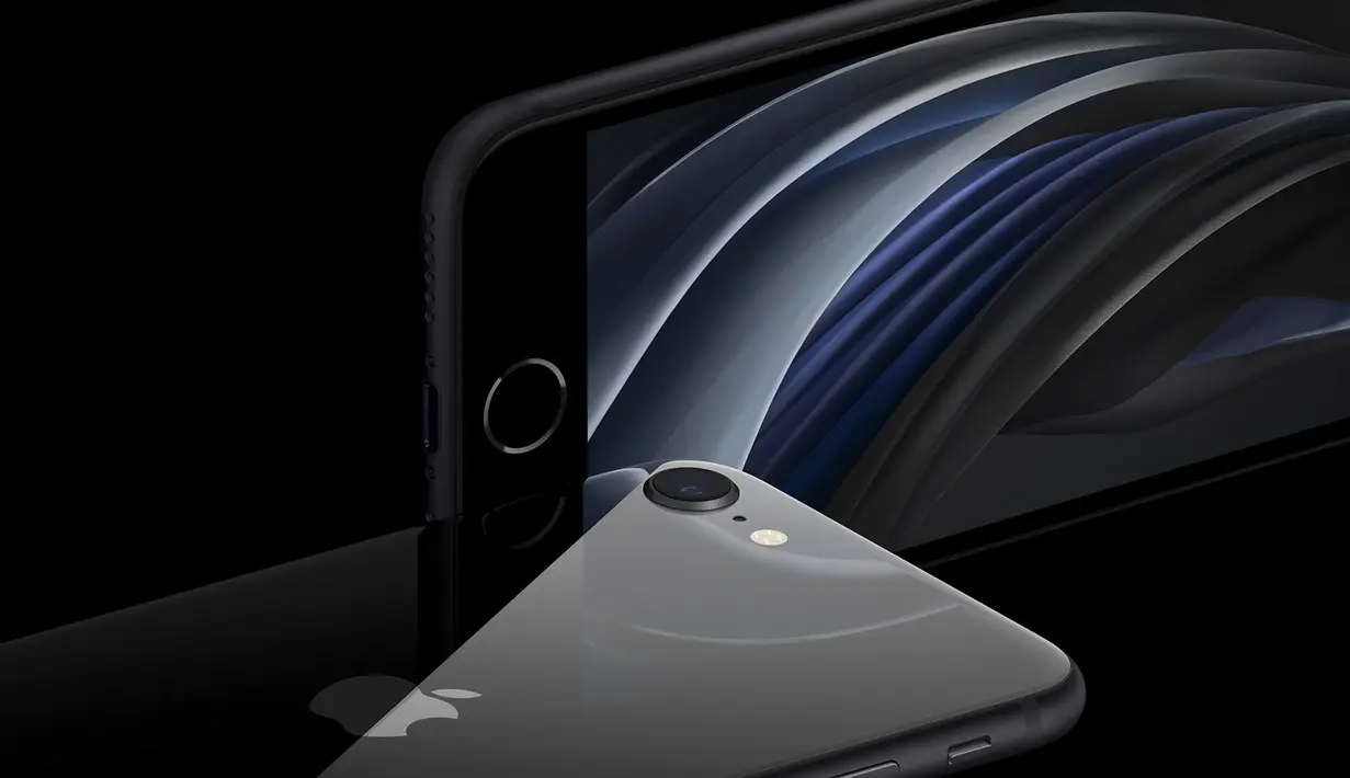 Apple Rilis iPhone SE 2020: Wujud iPhone SE (2020). Apple resmi merilis smartphone terbaru mereka, yakni iPhone SE (2020). (Handout/Apple Inc./AFP)