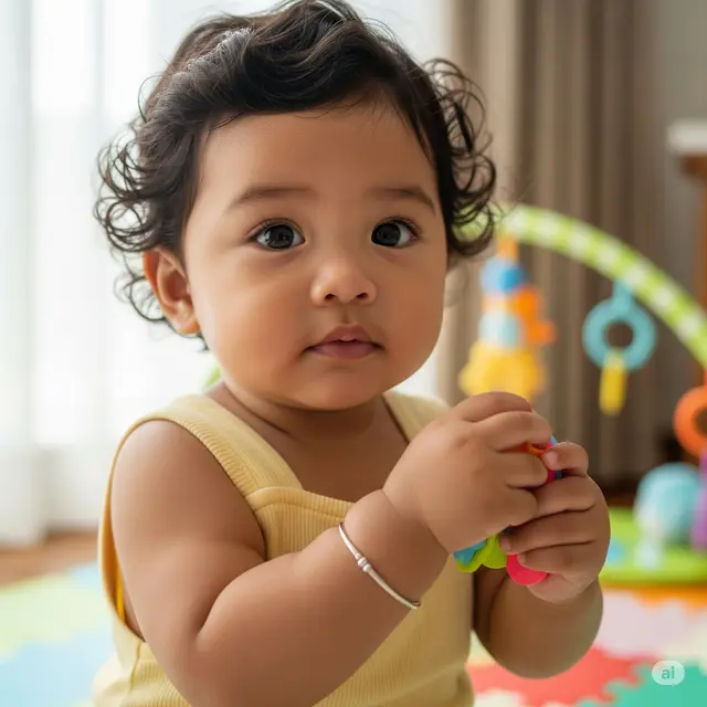 Model Gelang Bayi Perempuan 14 Bulan. Foto: Gemini