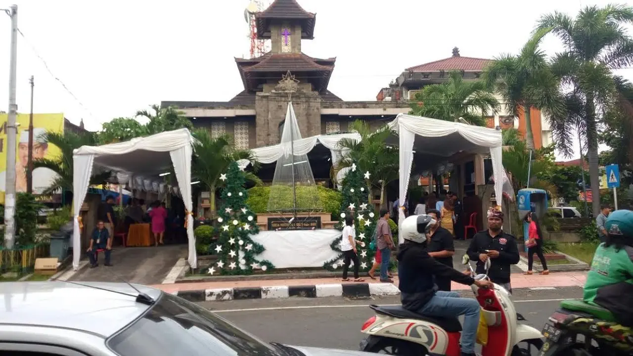 Perayaan Natal di Bali