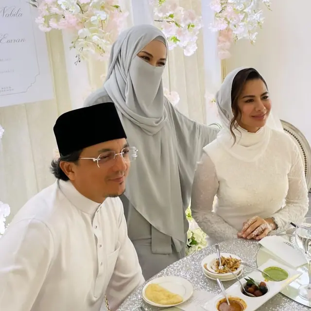 7 Momen Pernikahan Engku Emran dan Noor Nabila, Sah Jadi Suami-istri