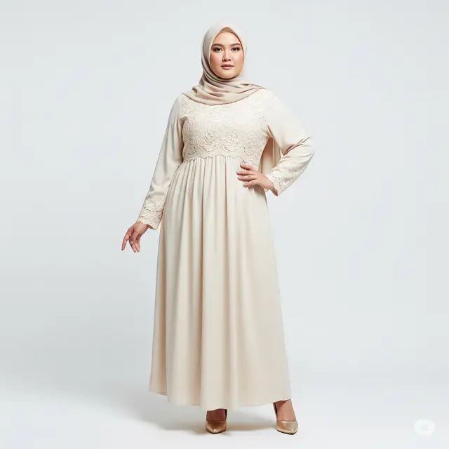 7 Model Gamis yang Cocok untuk Pinggul Besar: Tampil Percaya Diri