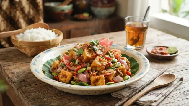 Resep Tahu Oseng Kecombrang