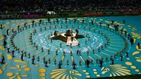 Opening ceremony Piala Dunia 2026 berlangsung meriah. (Rodrigo OROPEZA / AFP)