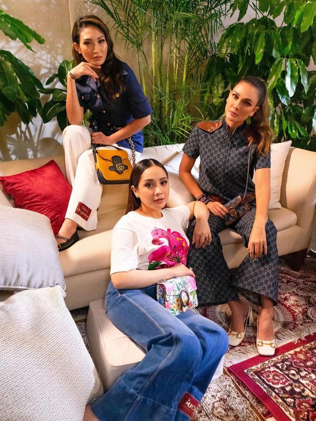 Luna Maya, Nagita Slavina dan Ayu Dewi
