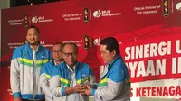 Tim Indonesia Dapat Jaminan dari BPJS Ketenagakerjaan di Asian Games 2018. (Muhammad Adi Yaksa / Liputan6.com).
