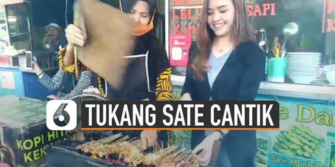 VIDEO: Viral Tukang Sate Kelinci Cantik