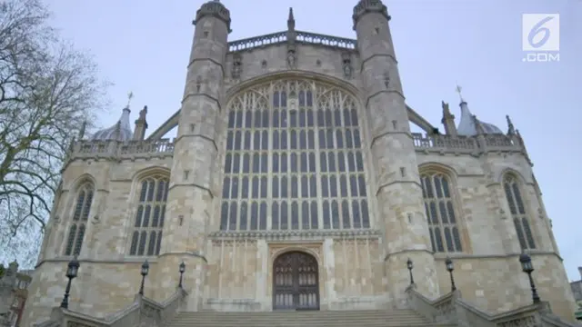 St. George's Chapel menjadi lokasi pernikahan Pangeran Harry dan Meghan Markle.