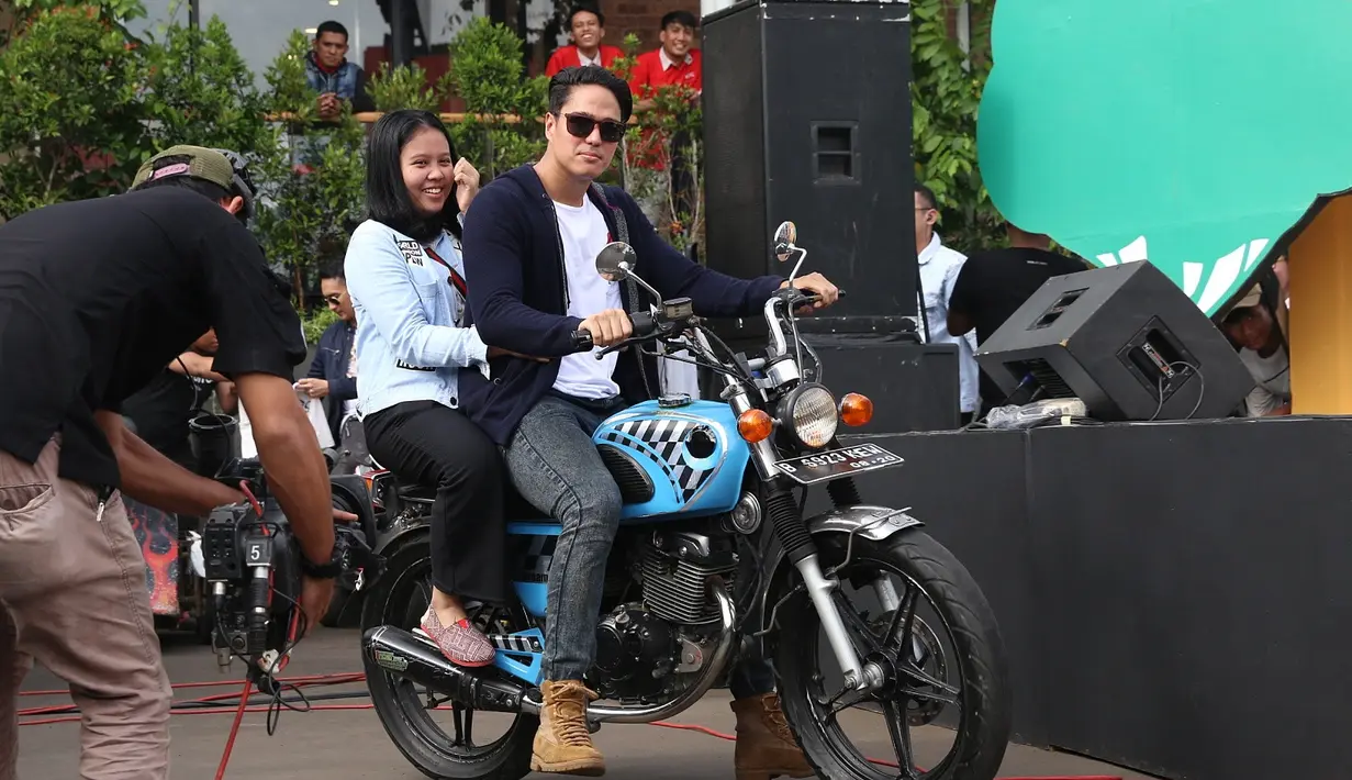 Meet and Greet kali ini diramaikan oleh Stefan William, Ammar Zoni, Cemal Faruk, Mischa Chandrawinata,  Ranty Maria. (Nurwahyunan/Bintang.com)