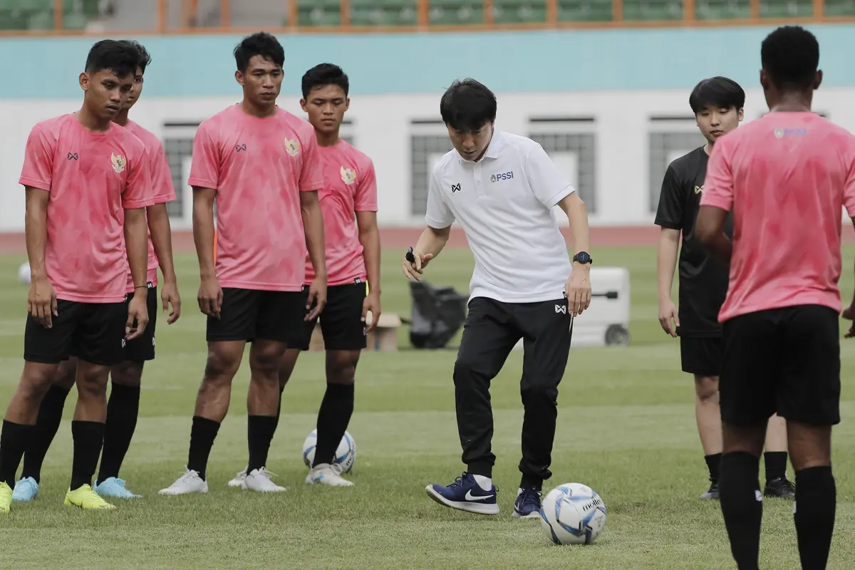 Manajer pelatih Timnas Indonesia, Shin Tae-yong