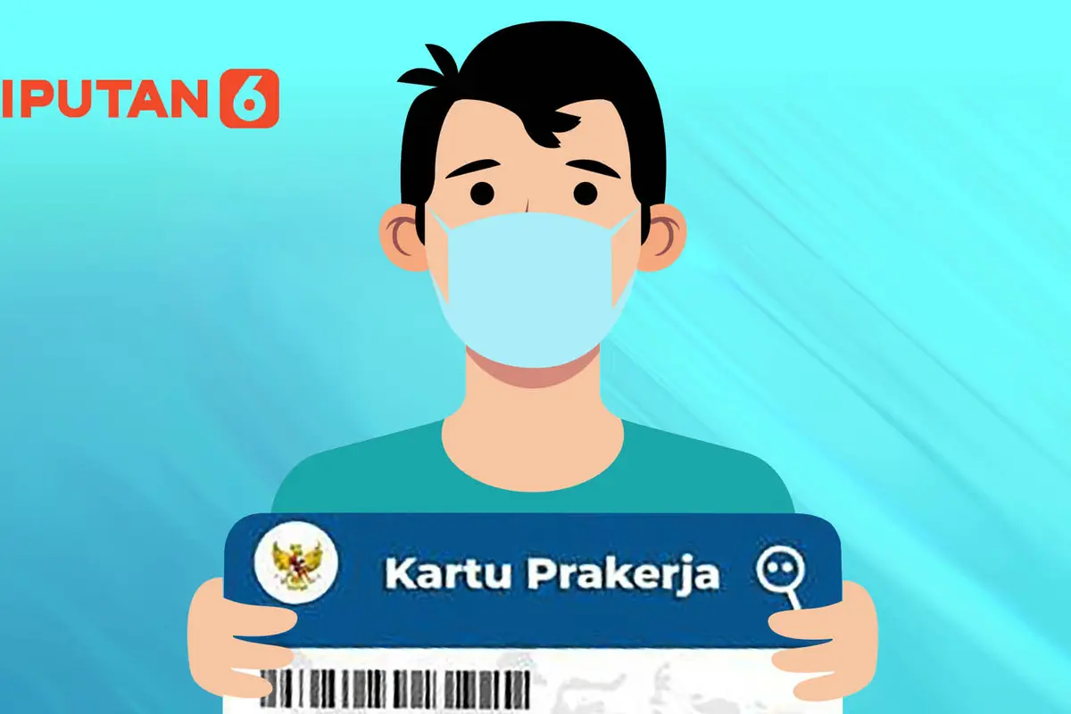 Ilustrasi Kartu Prakerja (Liputan6.com / Triyasni)