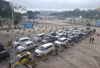 Arus balik lebaran 2026 di Pelabuhan Bakauheni, Lampung. (Liputan6.com/Ardi Munthe).