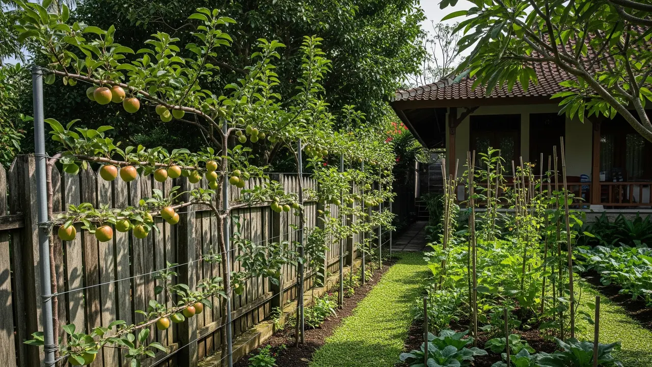 Edible Garden sebagai Pagar Hidup