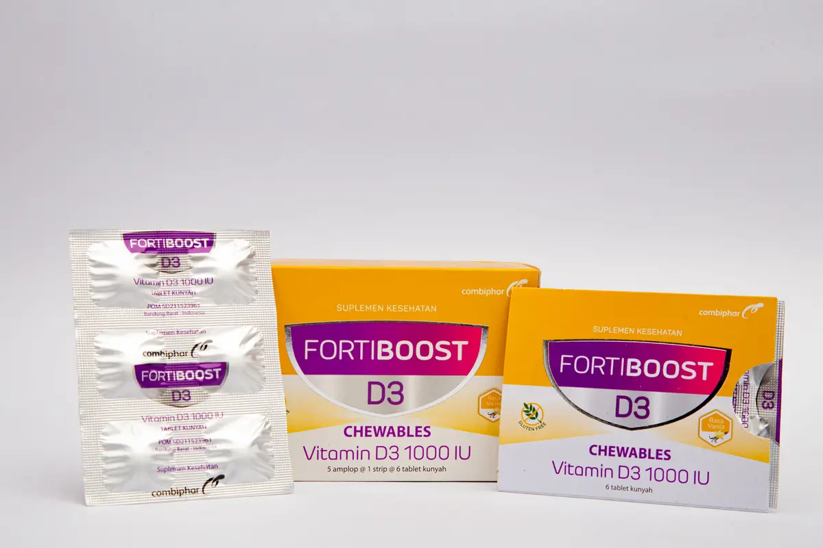 Ajak Masyarakat Perkuat Daya Tahan Tubuh dengan Penuhi Kebutuhan Vitamin D, Combiphar Luncurkan Fortiboost D3 1000 IU